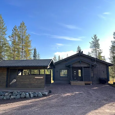 Huvilat Private House Porosalmi, 3 Bedrooms, Jacuzzi, 5min Ruka Skiresort Kuusamo