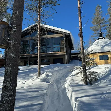 Private Log Cabin, Porosalmi 빌라 쿠사모