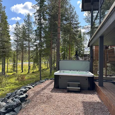 Private House Porosalmi, 3 Bedrooms, Jacuzzi, 5min Ruka Skiresort Huvilat
