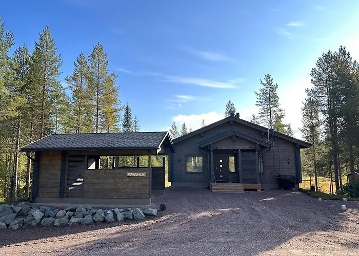 ヴィラ Private Log Cabin, Porosalmi クーサモ