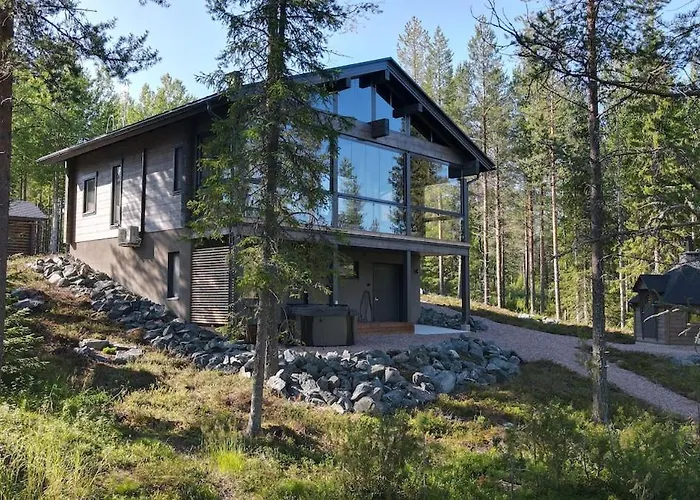 Private Log Cabin, Porosalmi ヴィラ クーサモ